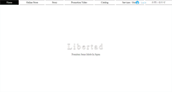Desktop Screenshot of libertad-japan.com